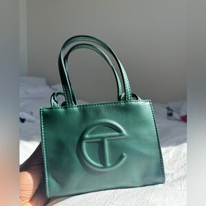 Small Dark Olive Telfar bag